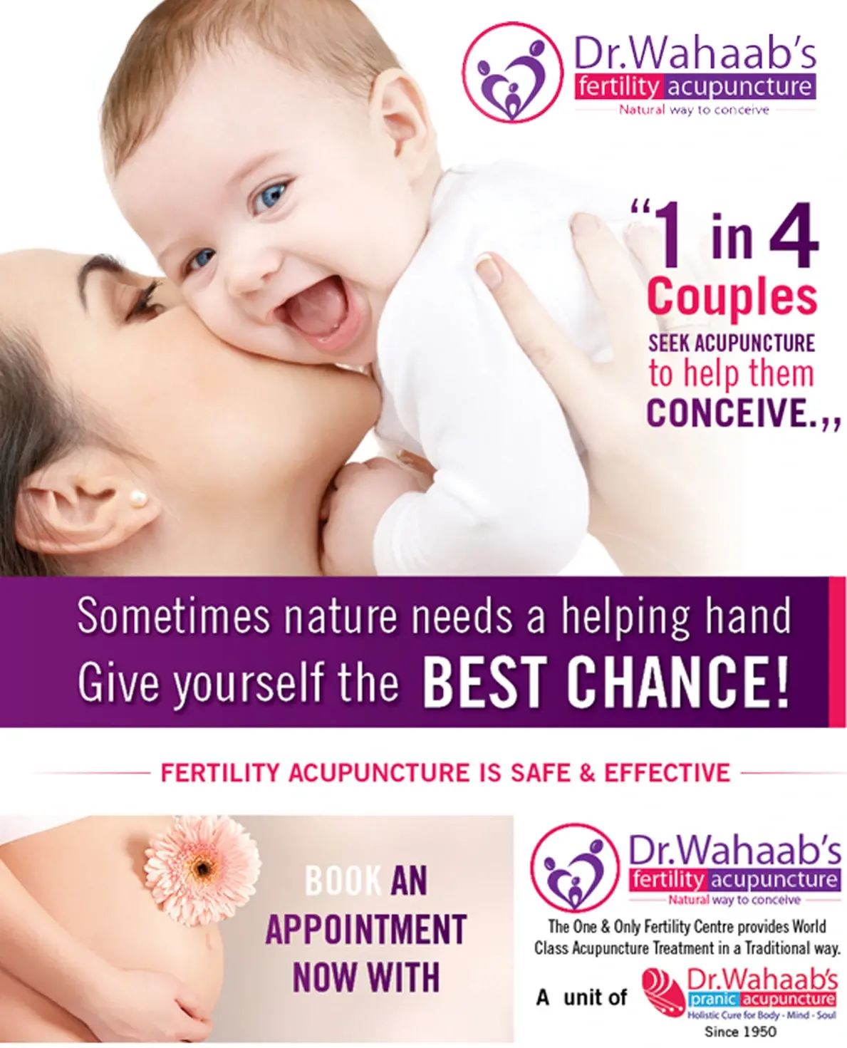 Dr. Wahaab's Pranic Acupuncture and Acupressure Clinic is one of the best acupuncture clinics in Adyar